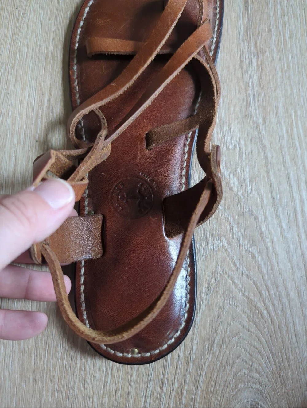 FLAT THONG ISLAND SANDALS Handmade Artisan Leathr Made HawaiiWMN 10